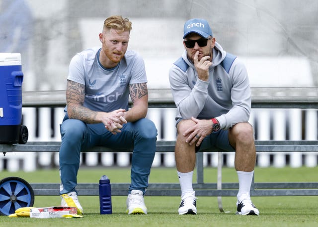England captain Ben Stokes and coach Brendon McCullum