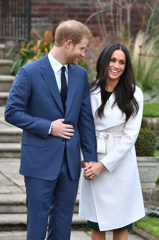 The Duke of Sussex said the Duchess of Sussex was "so similar" to his mother (Dominic Lipinski/PA)