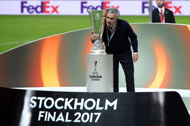 Jose Mourinho won the Europa League with Manchester United in 2016