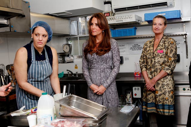 Duchess of Cambridge visits Hope House treatment centre in Clapham