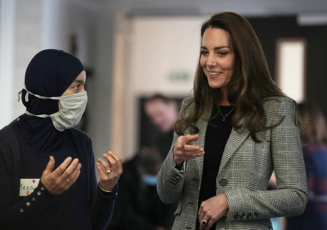 Duchess of Cambridge visits PACT