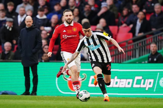 Manchester United v Newcastle United – Carabao Cup – Final – Wembley Stadium