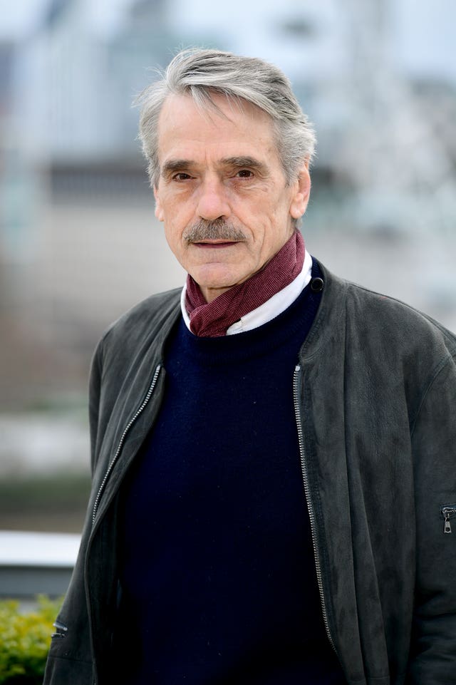 Jeremy Irons is also taking part