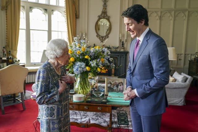 Audience at Windsor Castle