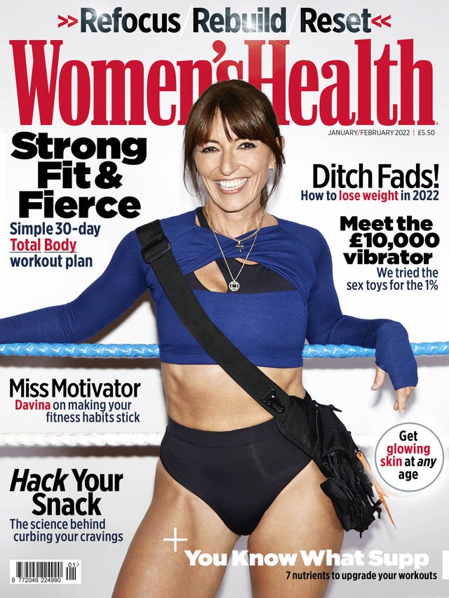 Davina McCall in Women’s Health