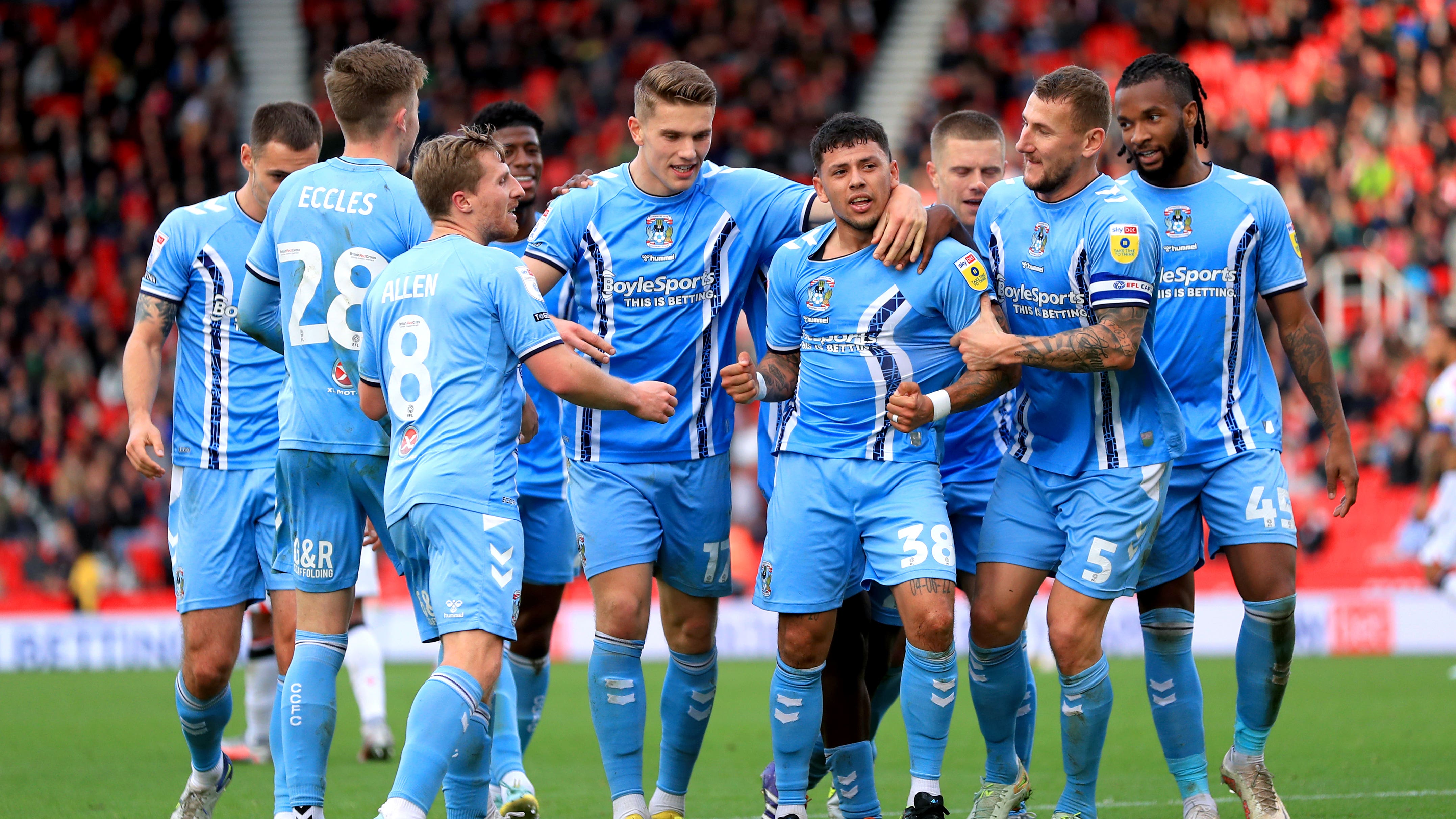Gustavo Hamer was the Coventry hero (Bradley Collyer/PA)