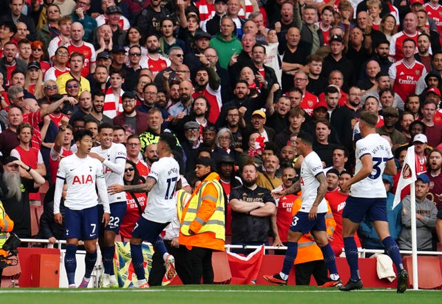 Tottenham drew 2-2 at Arsenal in September 