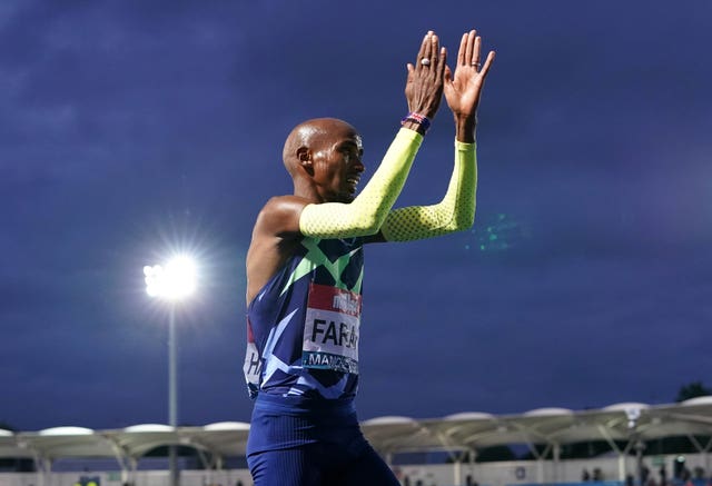 Farah said he would consider his future after failing to make the Tokyo Olympics