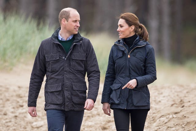 The Duke and Duchess of Cambridge take part in regatta