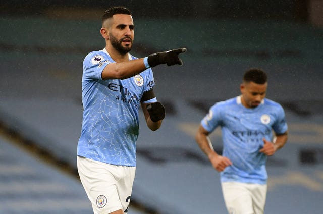 Riyad Mahrez did most of the damage as City thrashed Burnley