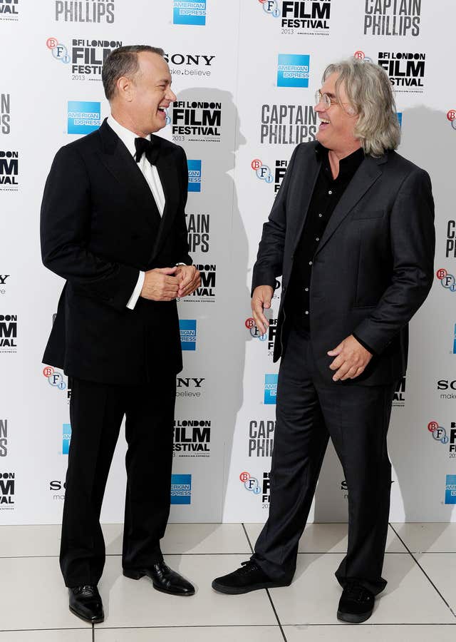 Tom Hanks and Paul Greengrass 