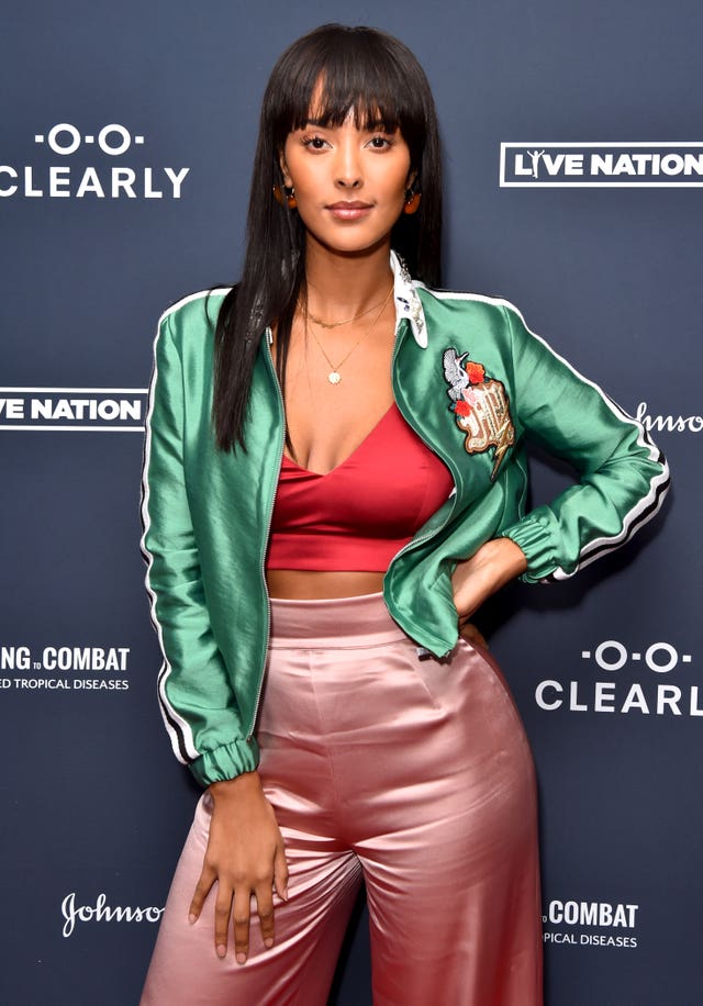 Host Maya Jama said she hoped to use social media to encourage her young fans to back good causes (Matt Crossick/PA)