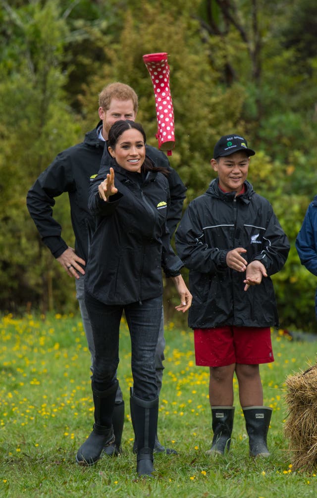 Harry and Meghan in New Zealand