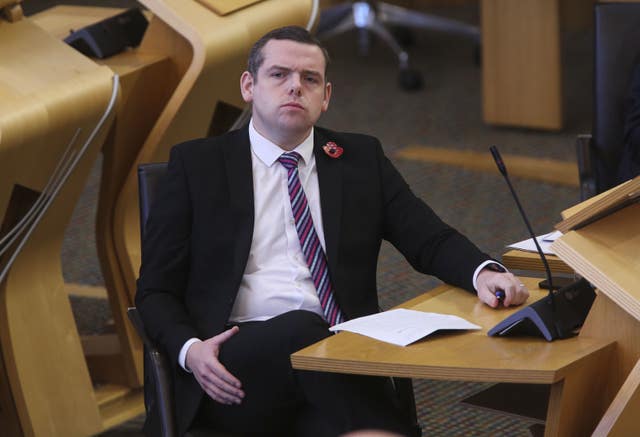Douglas Ross MP has referred himself the standards commissioner over undeclared earnings 