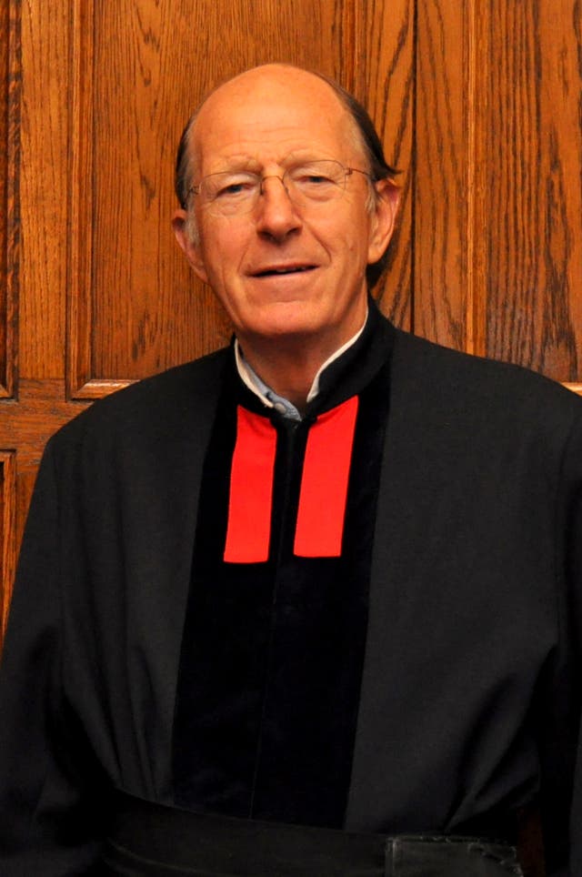 Mr Justice Holman ruled on Brook House immigration removal centre (Judicial Office/PA)