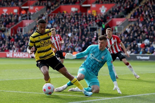 Fraser Forster made 24 appearances for Southampton last season