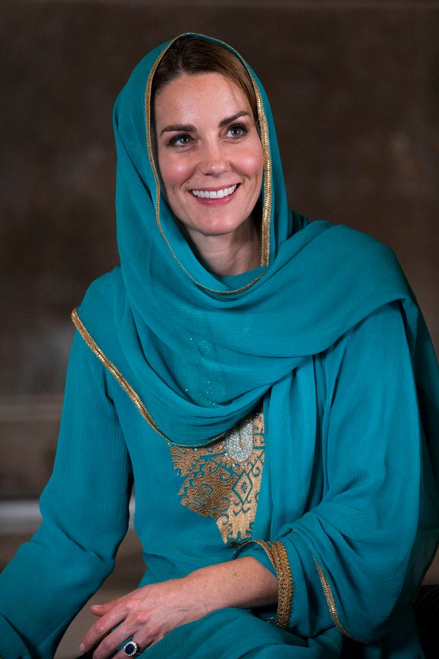 Kate at the Mosque