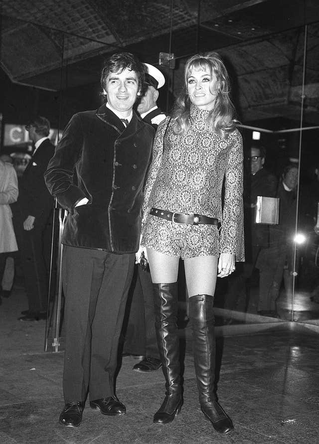 Dudley Moore and Suzy Kendall separate