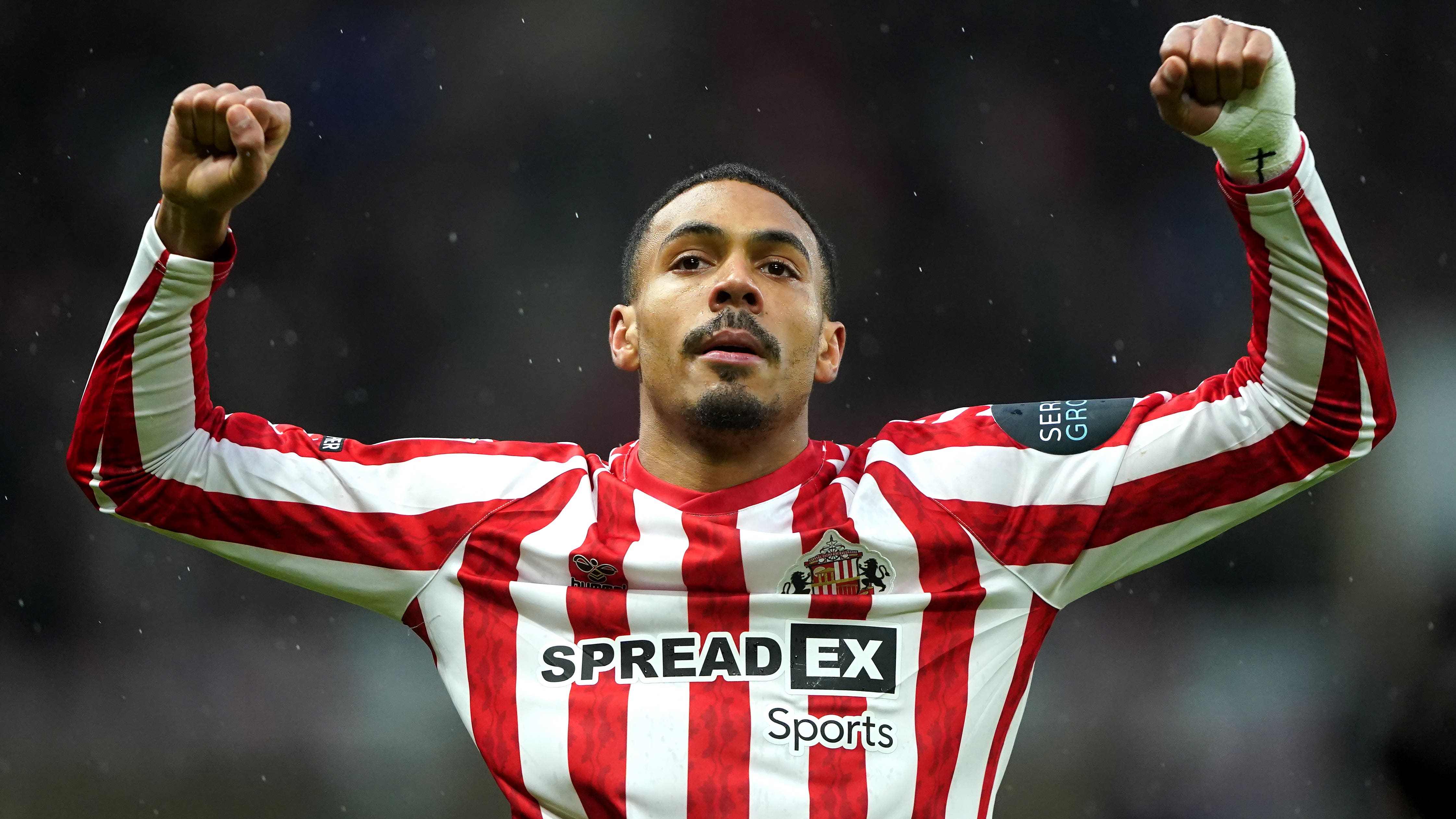 Wilson Isidor was Sunderland’s match-winner against Portsmouth (Owen Humphreys/PA)