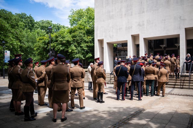 Lance Bombardier Ciara Sullivan funeral