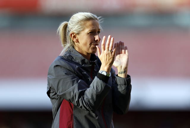 Aston Villa manager Carla Ward 