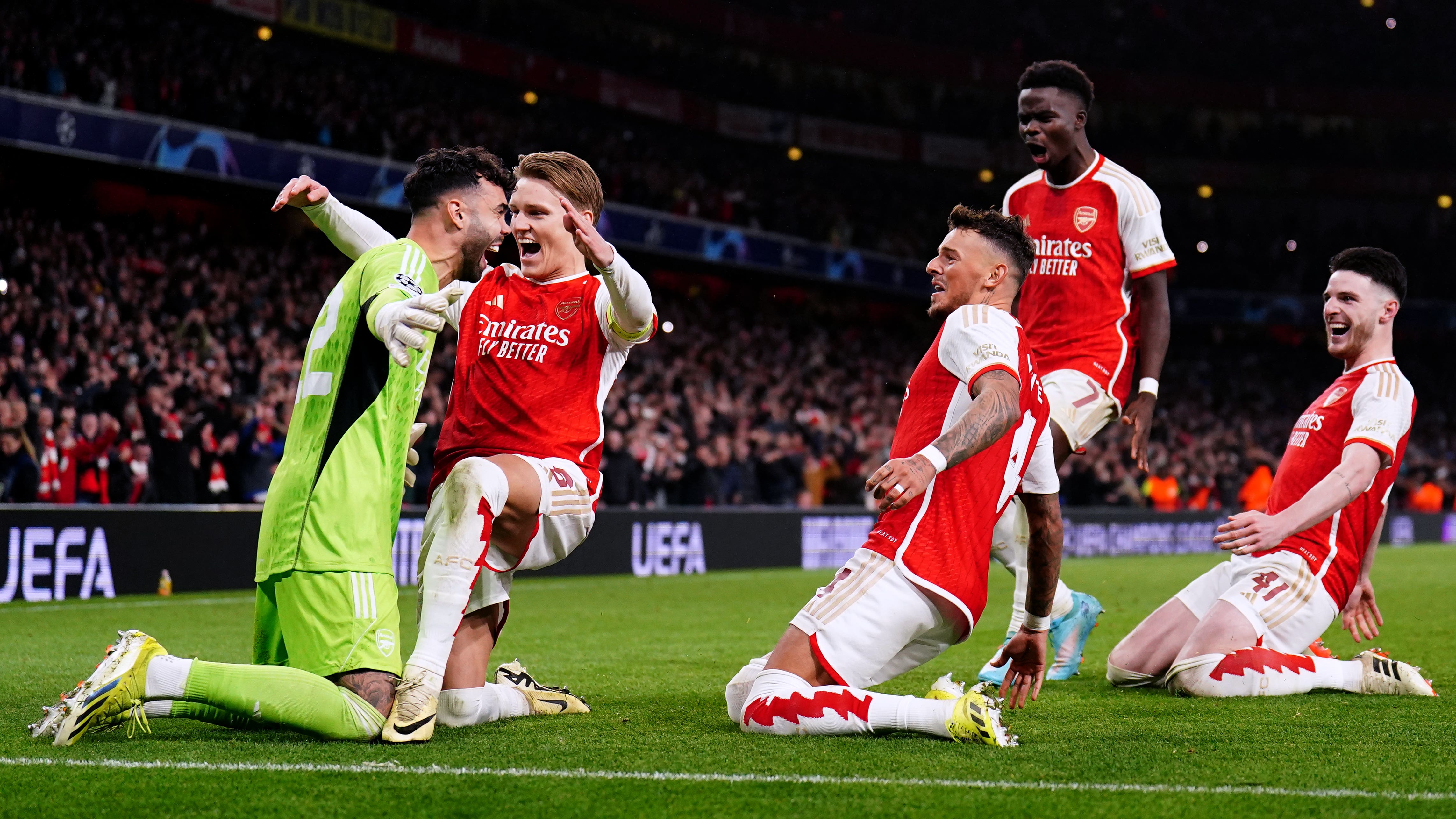 Arsenal 1-0 Porto (4-2 on pens): David Raya the hero as Gunners ...