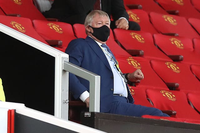 Sir Alex Ferguson has been a regular at Old Trafford during the Covid-19 pandemic