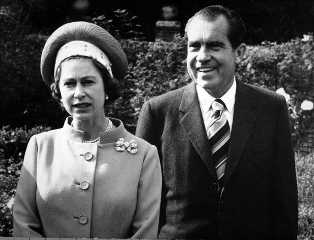 The Queen and Richard Nixon