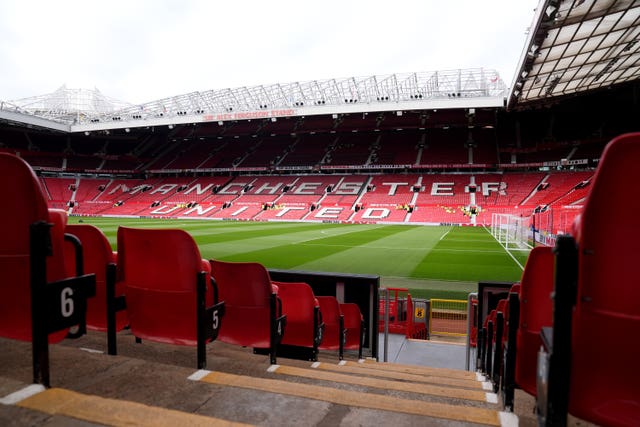 General view of Old Trafford stadium 