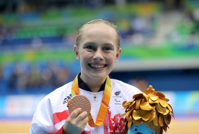 Great Britain's Ellie Robinson won butterfly gold at Rio 2016 aged 15