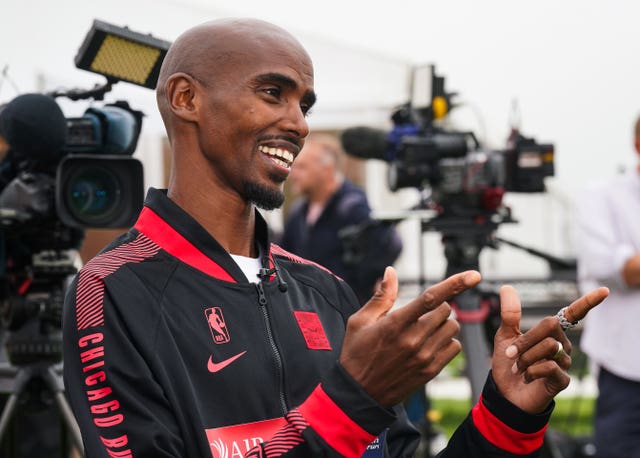 Farah is preparing for his final race on Sunday