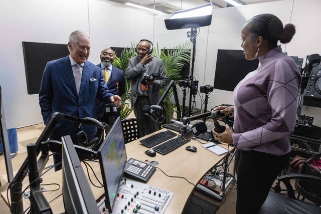 King visit to The Africa Centre