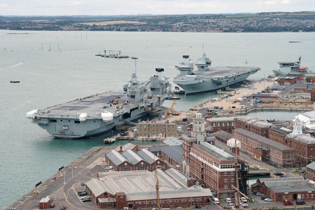 HMS Queen Elizabeth deployment