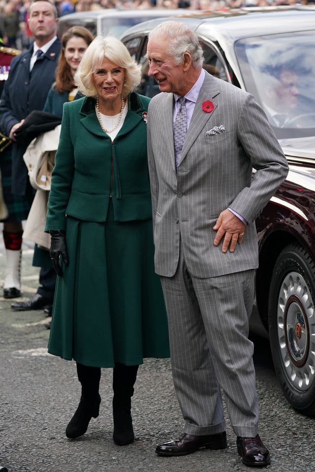 Charles and Camilla attended a ceremony at Micklegate Bar in York, where the sovereign is traditionally welcomed to the city