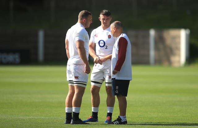 Sam Underhill (left) and Tom Curry (middle) were blooded the last time England lost players to the Lions