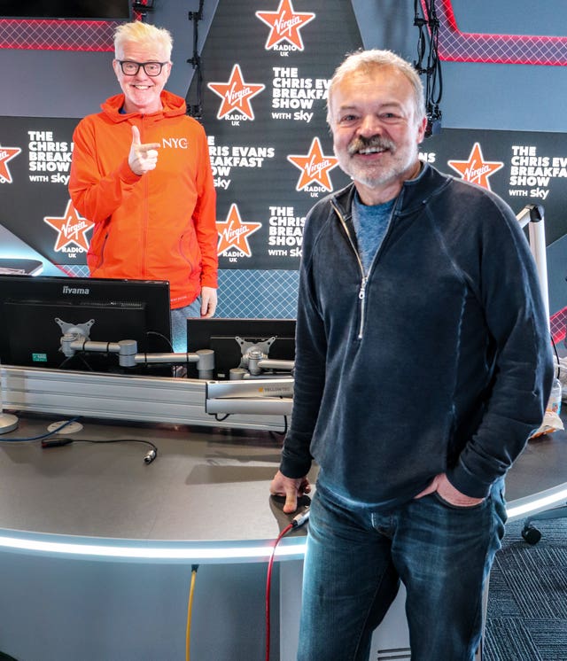 Graham Norton on Virgin Radio