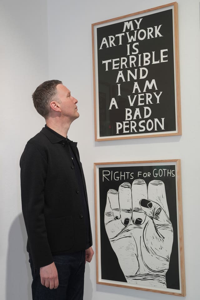 David Shrigley at the Jealous Gallery
