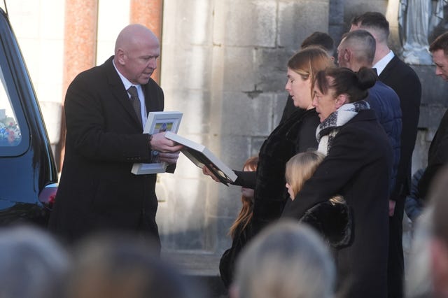 Edenderry fatal fire funeral