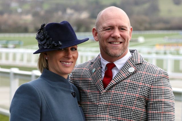 Zara and Mike Tindall 