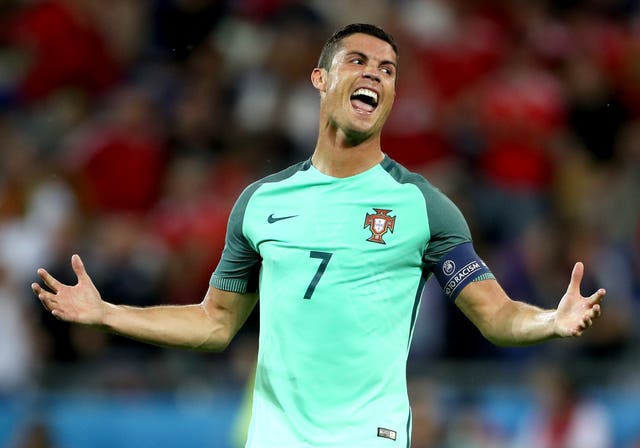 Cristiano Ronaldo celebrates victory over Wales in the Euro 2016 semi-final