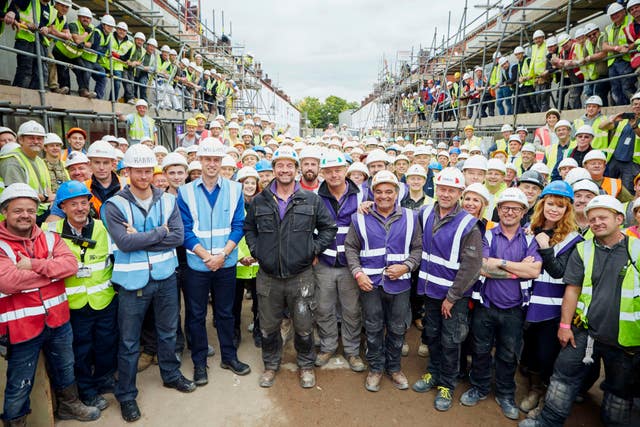 DIY SOS royal visit