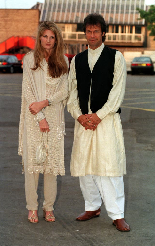 Jemima and Imran Khan