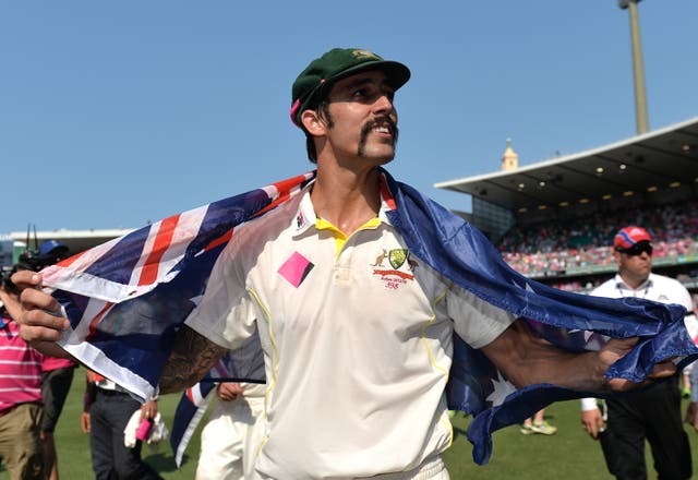 Mitchell Johnson terrorised England's batters in the 2013/14 Ashes (Anthony Devlin/PA) 