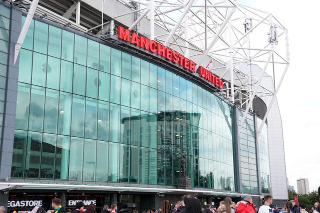 A general view of Old Trafford Stadium