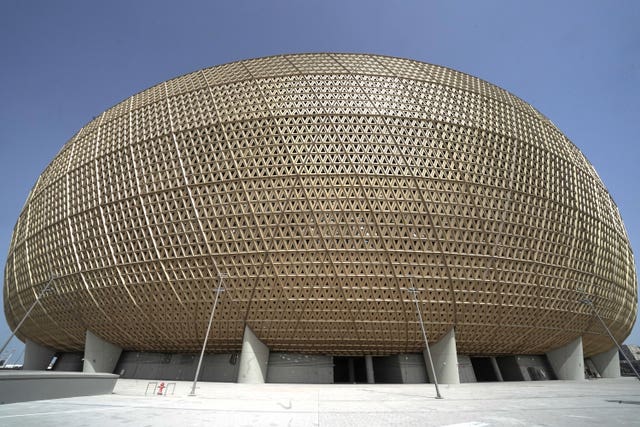 The Lusail Stadium, which will host the World Cup final on December 18