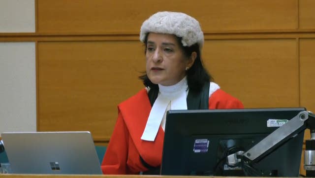 Mrs Justice Cheema-Grubb during the sentencing of Daniel Khalife