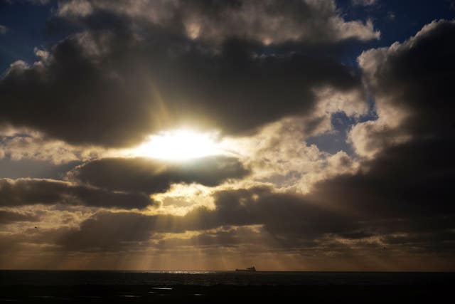 In places where the sun came out, there was some fun to be had (Owen Humphreys/PA)