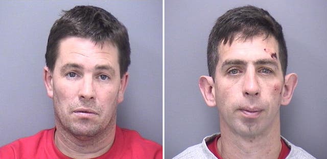 Kevin Downton, left, and Jason Baccus (Dorset Police/PA)