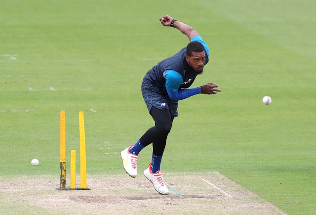 Chris Jordan has been expensive at the death recently (David Davies/PA)