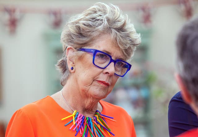 The Great British Bake Off judge Prue Leith
